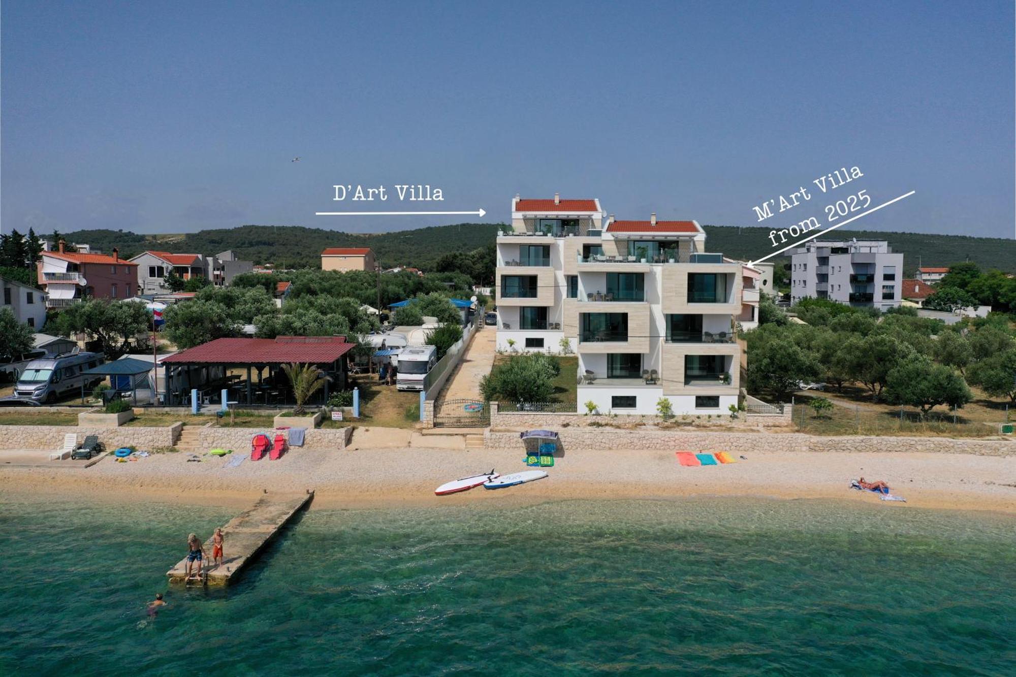 Dʻart Villa Bibinje Exterior foto